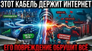 Этот кабель под океаном держит ВЕСЬ ИНТЕРНЕТ — и его повреждение может обрушить экономику
