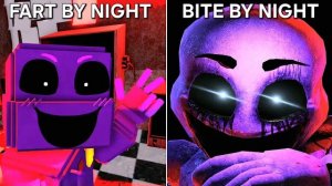 Fart By Night против Bite By Night: розыгрыш с Спрингтрапом — геймплей и победа (Roblox)