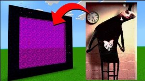Как построить портал в измерение «Filbus Doctor Nowhere» в Minecraft PE!