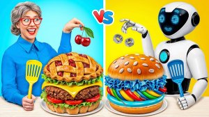 Кулинарный Челлендж# Я против Бабушки с Роботом