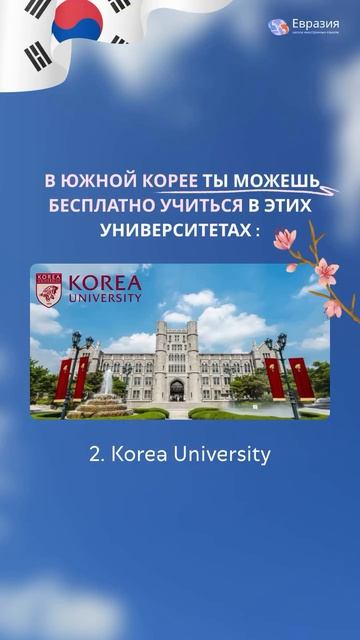 Как учиться в Корее бесплатно?