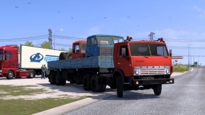 665 / ETS2 1.58 / КАМАЗ 5410 / Кыргызстан дальнобой.