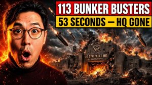 Iran Dropped 113 Bunker Busters on US 5th Fleet HQ — 53 Seconds Later It Never Reopened