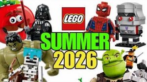20 самых популярных наборов ЛЕГО лета 2026 года!