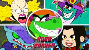 Nicktoons & The Dice of Destiny Все Боссы + Концовка.