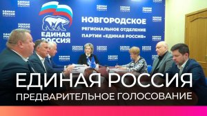 В новгородском исполкоме «Единой России» утвердили списки кандидатов предварительного голосования