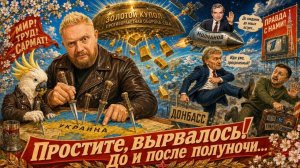 «Простите, вырвалось!» №412|Про Молчанова, истинно Золотой Купол, тайну Сармата, выход Просроченного