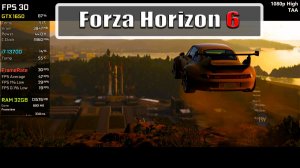 GTX 1650 +  i7 13700 5.2GHz  | Forza Horizon 6 - 4K 1440p, 1080p, DLSS 4.6