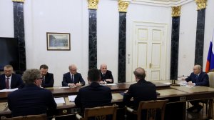 Президент провёл совещание по экономическим вопросам, Кремль, 15 мая 2026 года