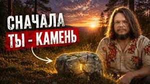 С ЭТОГО НАЧИНАЕТСЯ «ЖИЗНЬ» ДУШИ. Или как КАМЕНЬ становится ЧЕЛОВЕКОМ
