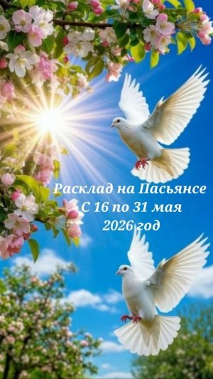 Расклады на Пасьянсе с 16 по 31 мая 2026 год