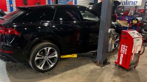 Полная аппаратная замена масла в АКПП Audi Q8 ZF 8hp65a