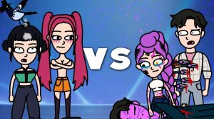 Kpop Охотники на демонов_ Битвы 7 _ Анимация
