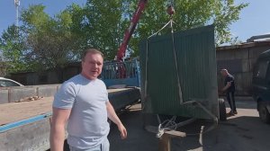 В 72-ю фуру гуманитарной помощи для наших братьев на СВО загружена баня