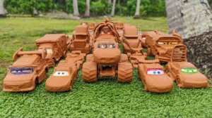 Грязные машинки Тачки 😱 Отмываем Маккуина и друзей! 🚗💦 Мультики про машинки