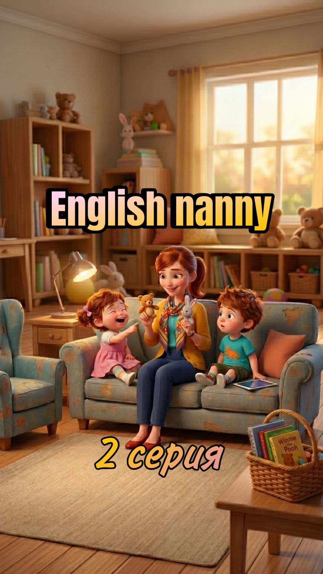 Хочешь такую же няню? Обращайся. Ссылка в описании профиля ☝🏻#englishnanny