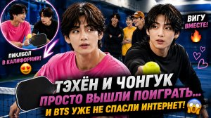😱🔥 Тэхён и Чонгук появились вместе… и интернет снова потерял контроль!
