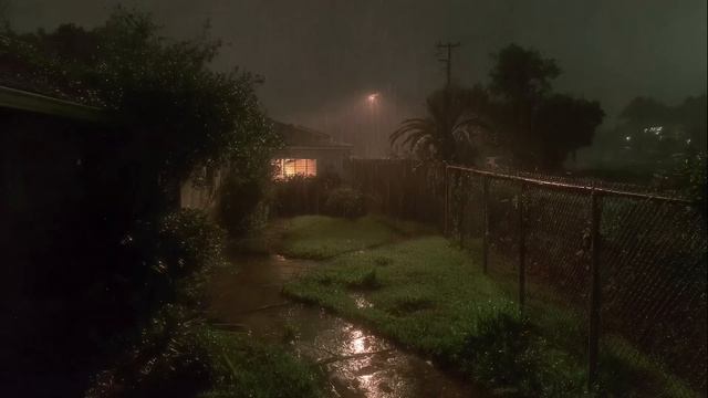 Rainy Night Deep Atmosphere ⧸⧸ Dark Ambient For Quiet Solitude 🌧️