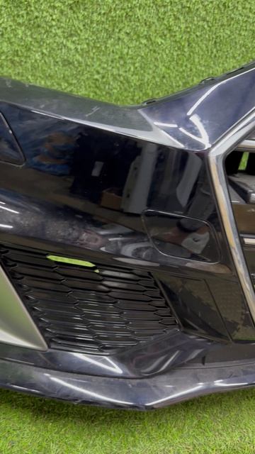 AUDI A7 L C8 бампер передний черный Б/У