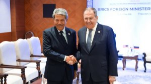 С.Лавров и М.Хасан, Нью-Дели, 15 мая 2026 года
