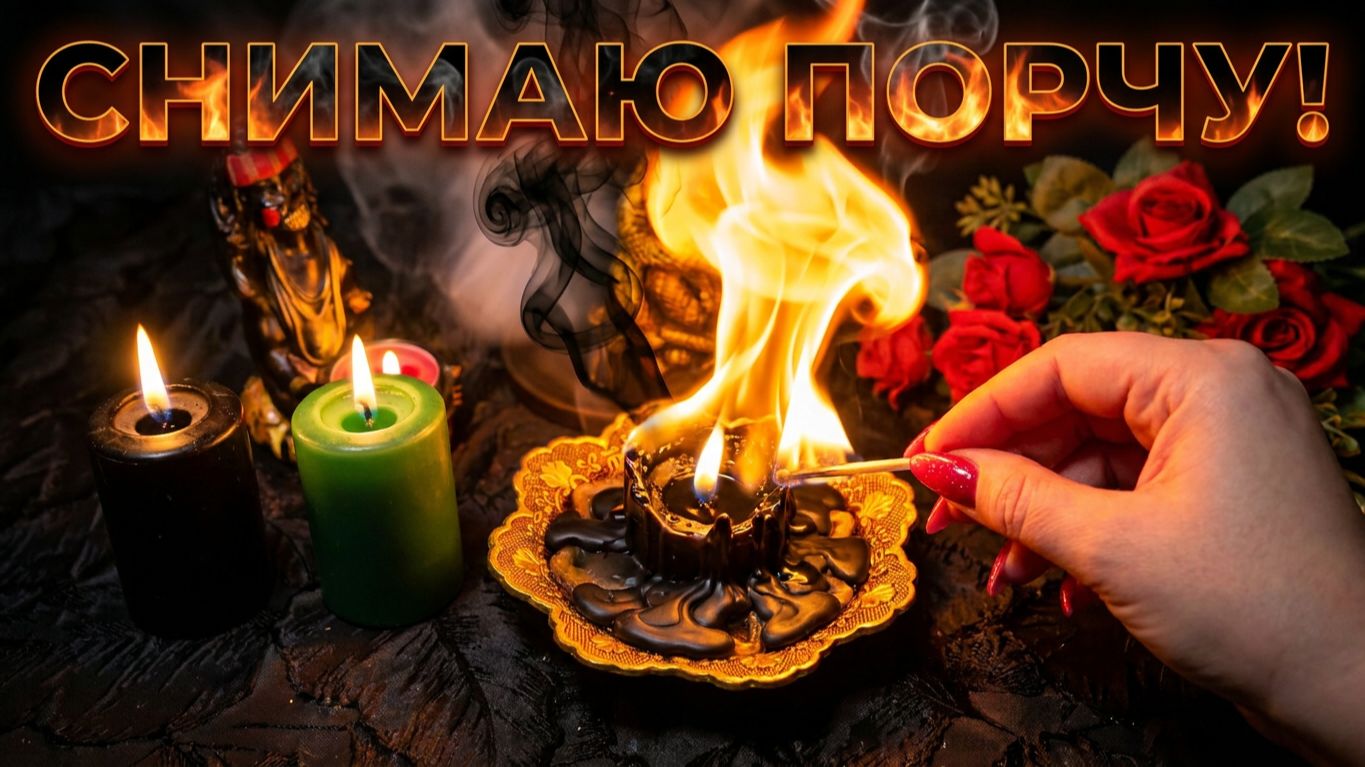 🔥Ритуал от Врагов Колдунов 🧙🏻_♀️Чёрную порчу снимаем ☝️ Назад отправляем.🍀