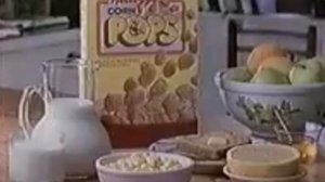 ad - Kellogg's Corn Pops Cereal - Chip 'n' Dale Rescue Rangers Stamps Offer (1990) Commercial