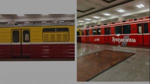 Выставка Ретровагонов на станции метро Партизанская 2026