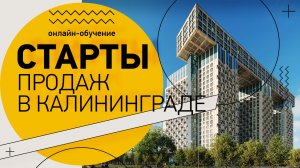 Старты продаж в Калининграде: Триарт Резиденс, Включи, Севен, Сиреневый бульвар