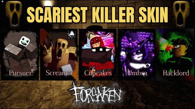 Победа с самым страшным скином убийцы в [Forsaken]