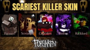 Победа с самым страшным скином убийцы в [Forsaken]