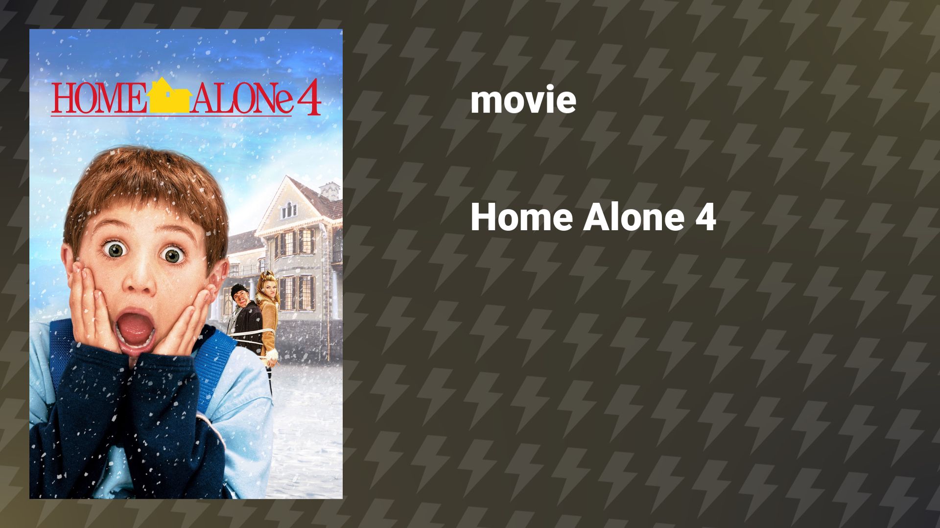 Home Alone 4 (movie, 2002) смотреть онлайн