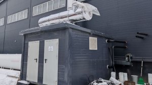 Котлы наружного размещения RSH на складе и в производстве