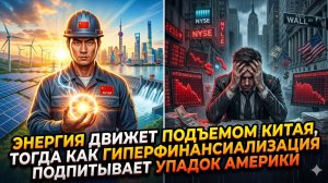 ⚡Варвик Пауэл | Китай растёт на энергии, США сжирает финансы. Кто победит в гонке?