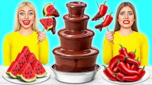 Шоколадный Фонтан Челлендж # Смешные Ситуации с Едой