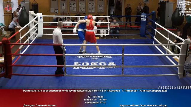 165 пф 57 кг Давыдов Савелий Комета Нурмагомбетов Элан Невские звёзды