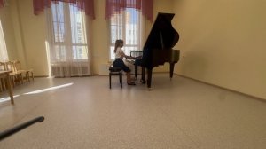 И.С.Бах «Менуэт» Осипова Мария, 8 лет