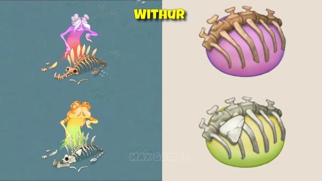 All Bone Island Monsters And Eggs 2026 ~ My Singing Monsters