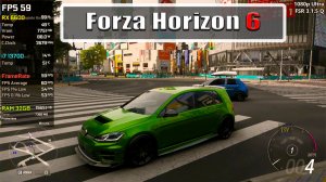 Rx 6600   Forza Horizon 6 - 4K, 1440P, 1080P, Fsr 3.1.5 - Rt + Extreme, Ultra, High, Medium, Low