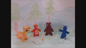 Мультфильм по произведению Марины Шаповаловой «Жирафик и скакалка»