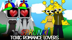 Sprunki Human Retake – Nature’s Toxic Romance Lovers ❤️ Кастомный Мод