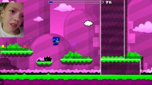 Первый ролик по Geometry Dash проходим уровни на рандом вместе с Кириллом