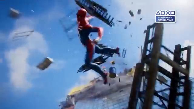Человек-Паук  Русский кинематографичный трейлер выхода игры 2018
