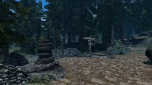 Calming Skyrim Music Ambience (Relaxing Journey Walk Across Skyrim)