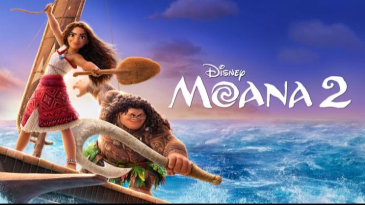 MOANA 2 фильм. 1 часть. Конец = 32 минуты.