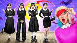 Ищем Уэнсдей Вслепую Челлендж # Смешные Cитуации