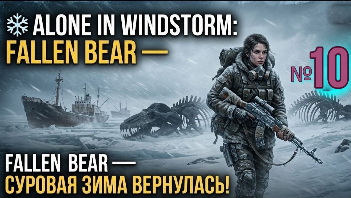 Alone in Windstorm. Fallen Bear.№ 10 Охота на Нерту