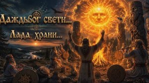 Даждьбог и Лада — это ключевые божества в славянской мифологии, олицетворяющие силы природы
