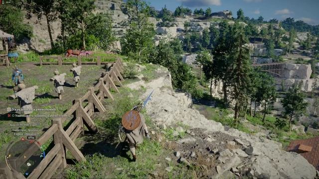 Прохождение Crimson Desert. Поимка Бьянки, 3 победы на турнире копья.