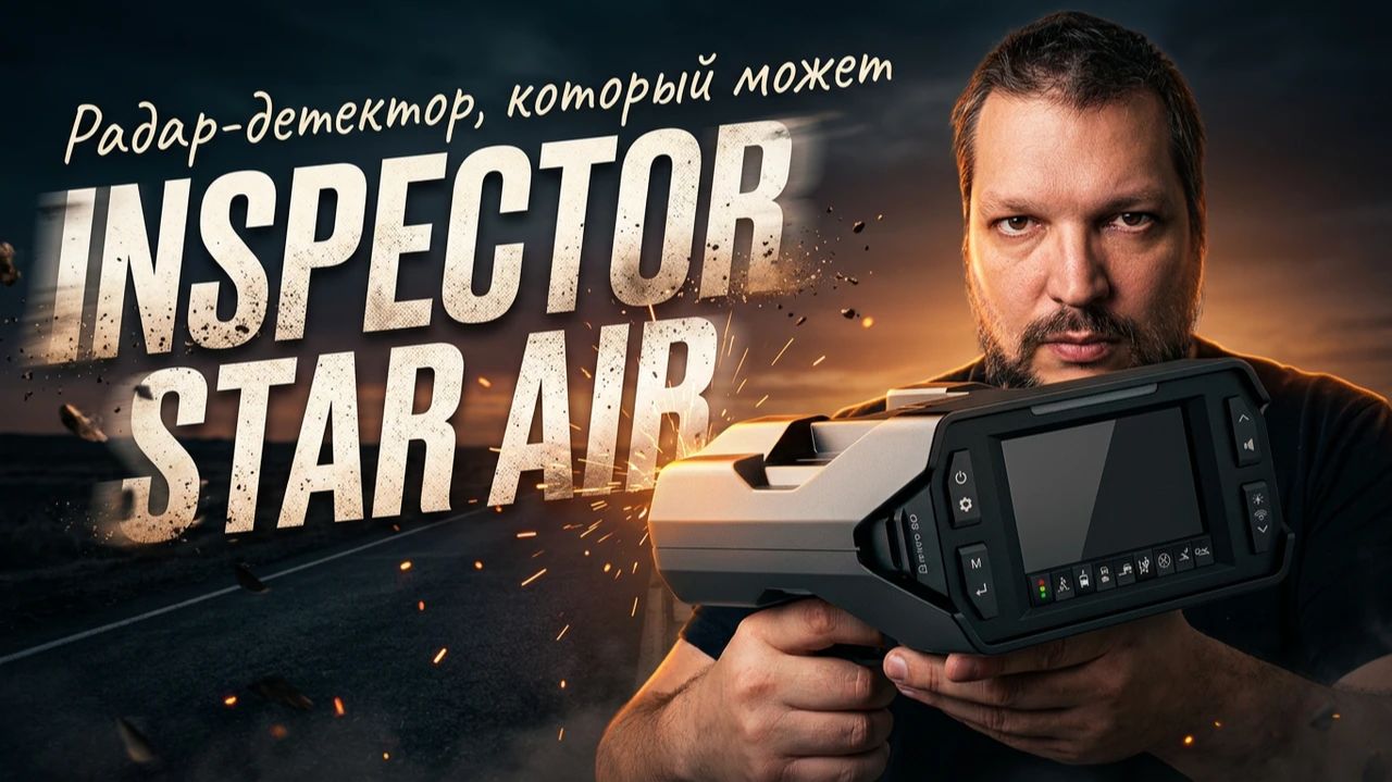 Отличник на все 100: Радар-детектор INSPECTOR STAR AIR