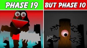 sprunki phase 19 и 10 (оригиналы) но 10 фаза поёт 19 фазу😱😱